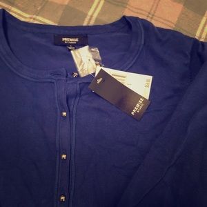 NWT Royal blue sweater